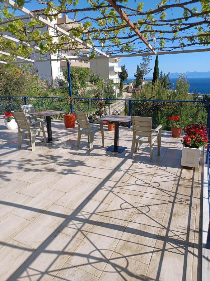 Ionian View Guest House Qeparo Eksteriør billede